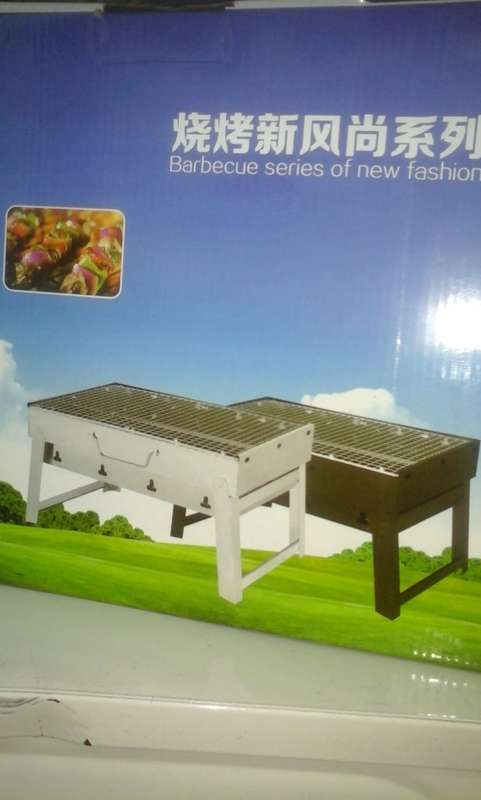 PORTABLE AND FOLBLE BRAAI STAND ,METALIX  STAINLESS STEEL BRAAI STAND