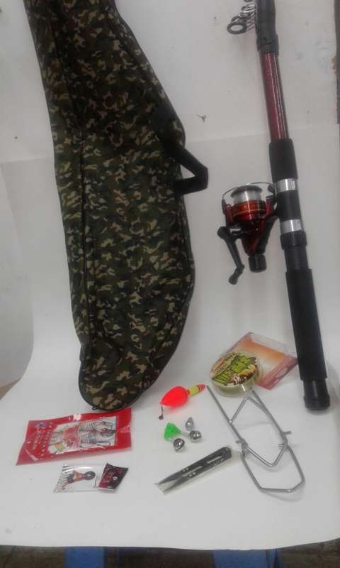FISHING SEAN SET COMBINATION FISHING SUPPLIES FULL SET OF FISHING ACCESSORIES TELESCOPIC FISHIG ROD