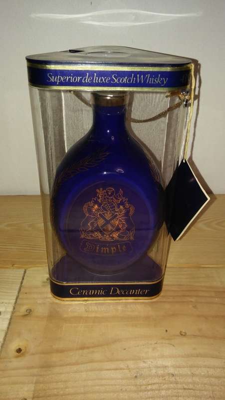 Haig Dimple Deluxe Scotch Whiskey in Ceramic Decanter