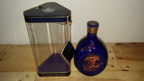 Haig Dimple Deluxe Scotch Whiskey in Ceramic Decanter