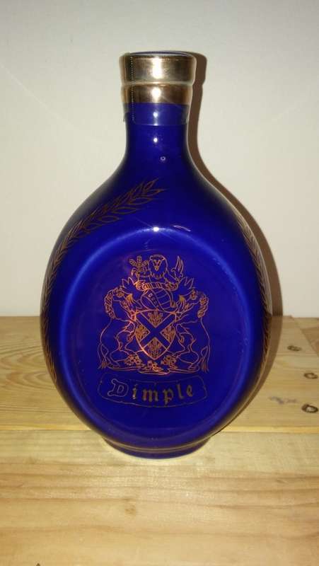 Haig Dimple Deluxe Scotch Whiskey in Ceramic Decanter