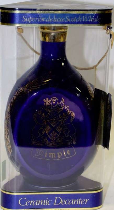 Haig Dimple Deluxe Scotch Whiskey in Ceramic Decanter