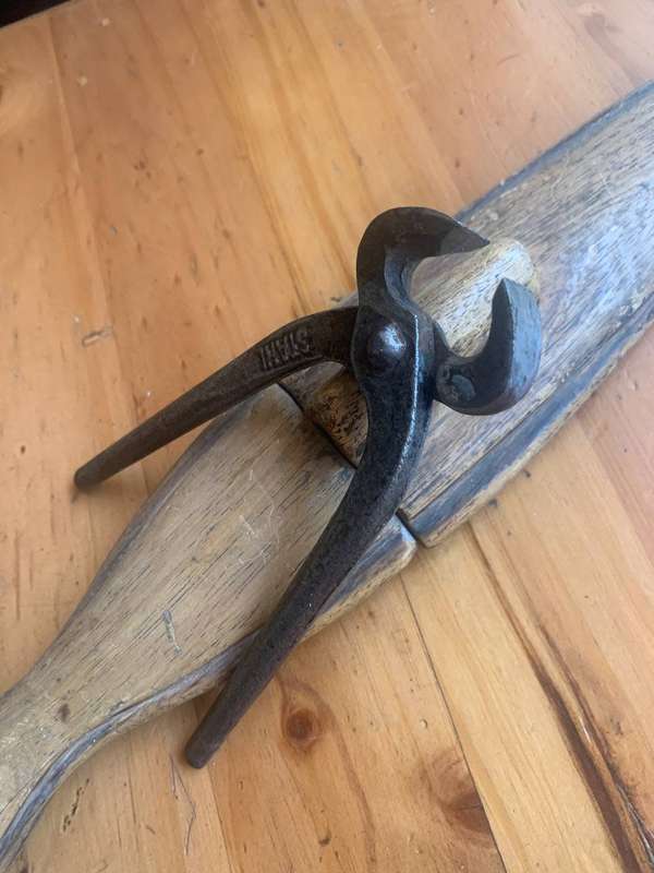 Vintage Stahl end pliers / nippers
