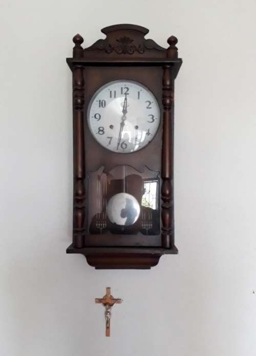 Antique Chiming Wall Clock