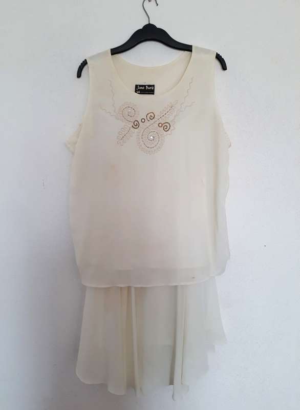 3 Piece Outfit - Jane Paris - Cream