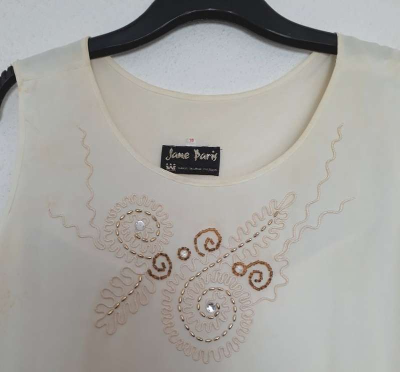 3 Piece Outfit - Jane Paris - Cream