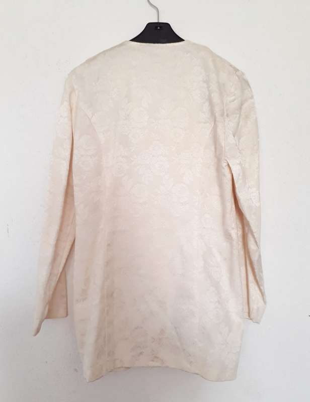 Women's Jacket - Patterned - Cream