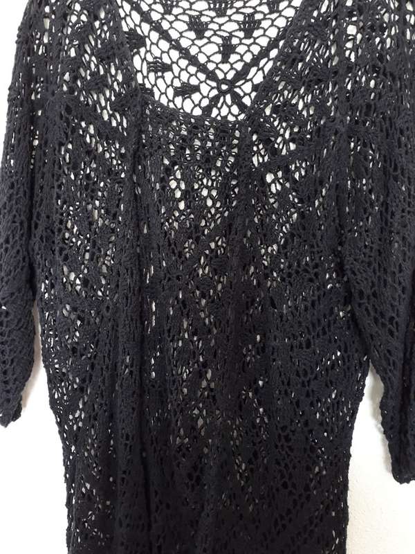 Women's Netted Top - Black