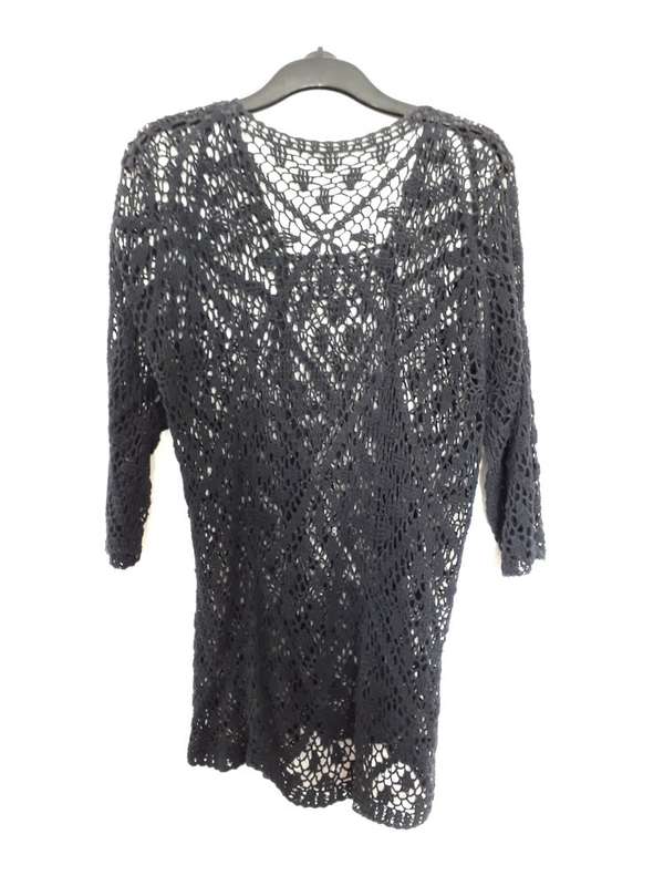 Women's Netted Top - Black