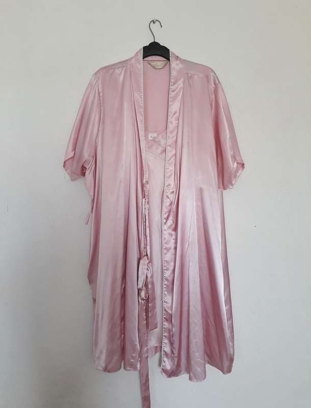 Satin Nightie & Gown - Penny C - Pink