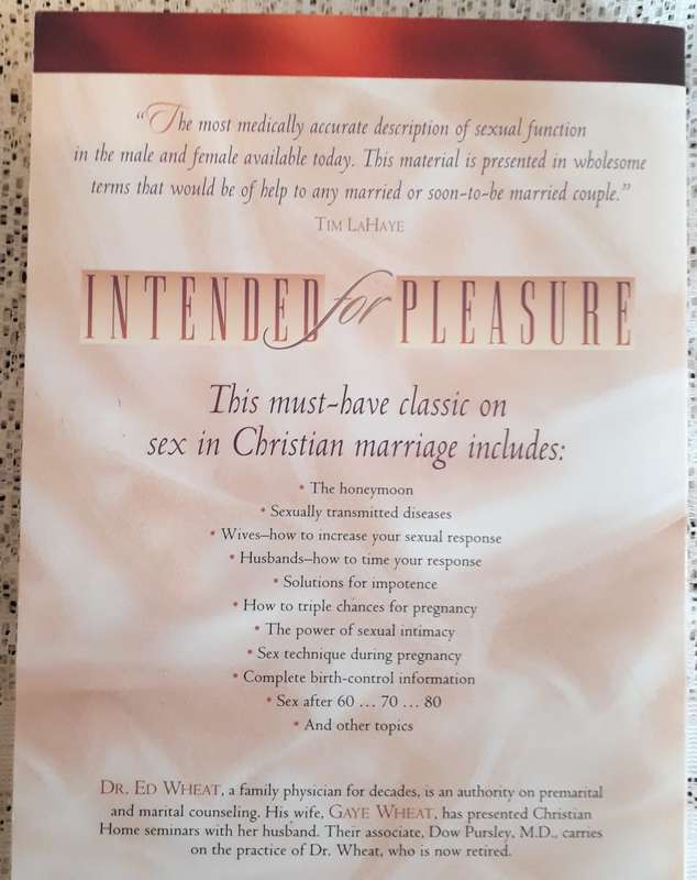 Intended For Pleasure - Ed Wheat, M.D.