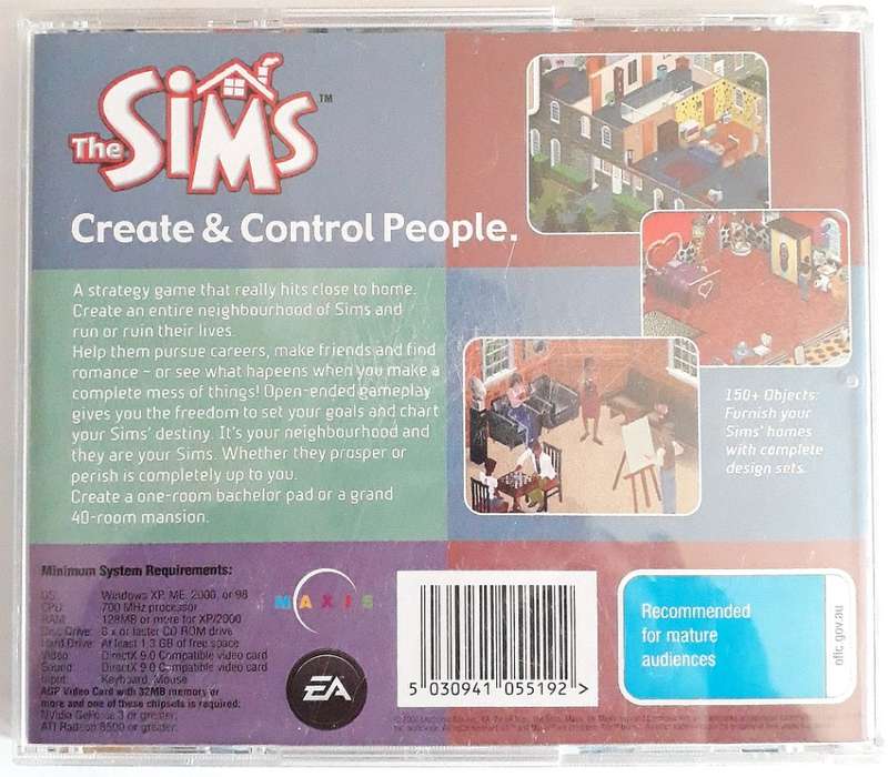 3 Game People Pack - Desperate Housewives, The Partners & SIMS
