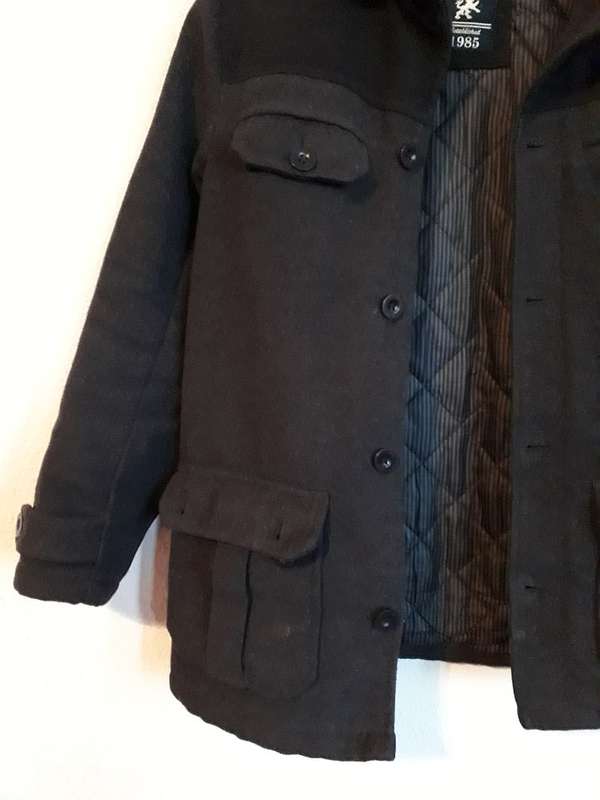 Premium Boy's Thick Padded Jacket - 11-12 years - Dark Grey