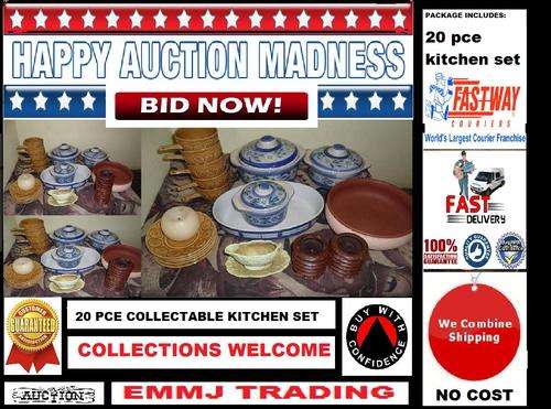 20 PCE COLLECTABLE KITCHEN SET