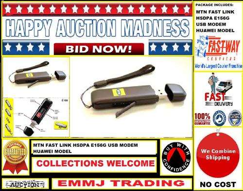MTN FAST LINK HSDPA E156G USB MODEM  HUAWEI MODEL