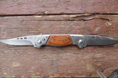 SOLID HUNTERS KNIFE - DOUBLE BLADE - 180GR 28.5CM