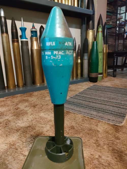Shell of Rifle grenade practice
