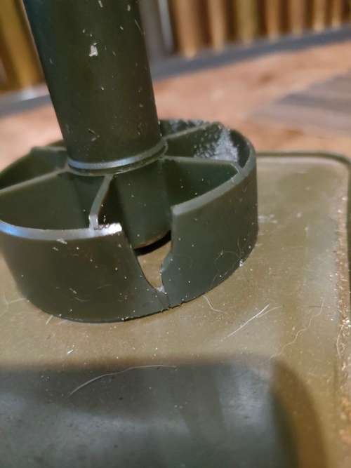 Shell of Rifle grenade practice