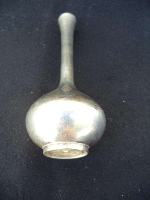 Beautiful  ornamental silver vase
