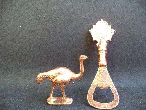 Collectible copper South African Souvenir