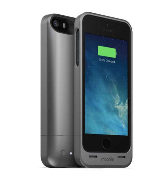 Mophie Juice Pack Helium 1500mAh Ultra Thin Protective Battery Charging Case for iPhone 5/5s