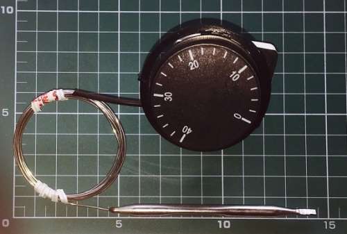THERMOSTAT : 0 TO 40 DEGREES CELSIUS, BILTONG DRYER