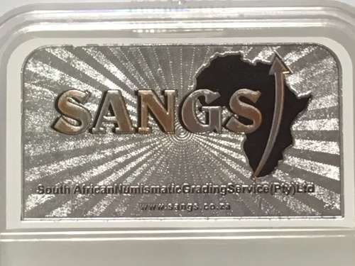 2014 South Africa R5 20 Years of Freedom MS64 SANGS Graded Uncirculated NEW