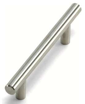 Solid Stainless Steel Bar Pull Kitchen Cabinet Handles 96mm - NEW