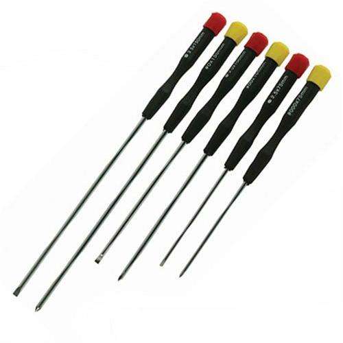 Extra-Long Precision Screwdriver Set 6 Pcs Tools Accessories DIY Home - New