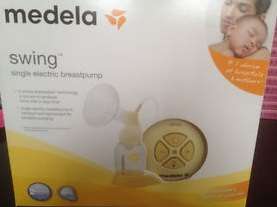 MEDELA SWING ELECTRIC BREASTPUMP AND Medela Breast Care Gift Set for Breastfeeding Moms BRAND NEW