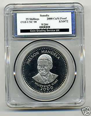 Nelson Mandela Millennium Icon Coin (NEW)