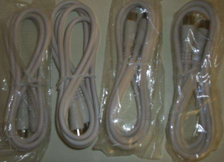 MALE TO MALE CO-AX CABLE    (NEW)