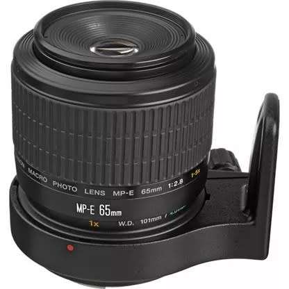 Canon Mp E65mm f 2.8  DSLR Camera Lens
