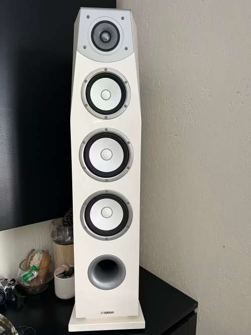 Yamaha NS-F901PN 3-Way Bass Reflex Floorstanding Speaker white x 2