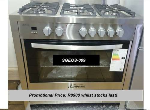 Sunbeam 5 Burner Hob Electric Oven SGEOS-009