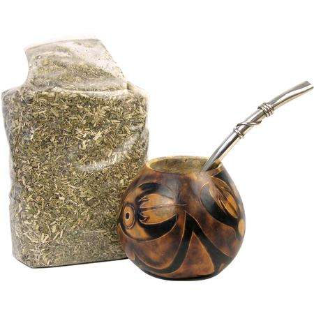 Yerba Mate - Gourd & Bombilla - Lose weight & feel great with the Healthy alternative to coffee