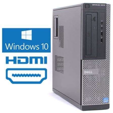 Dell OptiPlex 9020 Intel i5 - 4570 cpu 4th Gen 8gig ram 240gig ssd with 17` Monitor monitor