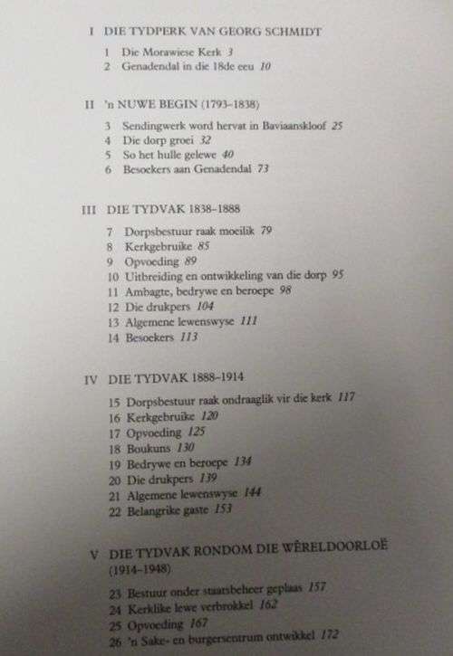 DIE GESKIEDENIS VAN GENADENDAL 1738-1988