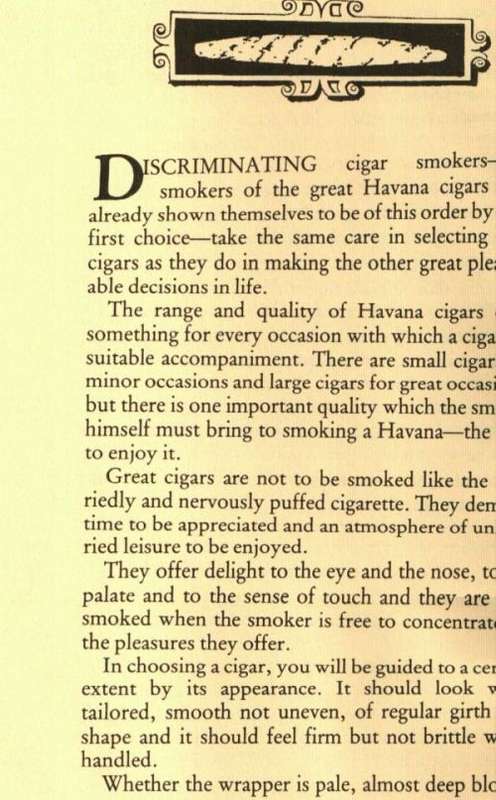 THE HAVANA CIGAR By Iain Crawford