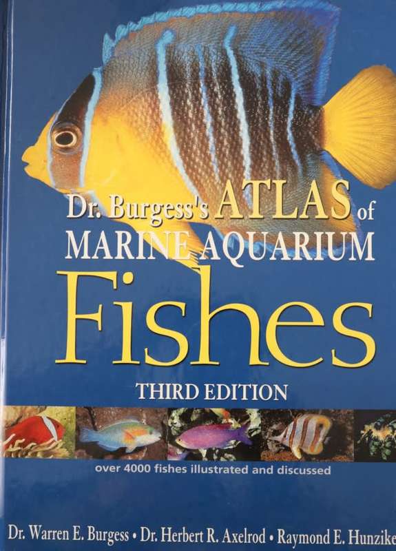 DR. BURGESS`S ATLAS OF MARINE AQUARIIUM FISHES.