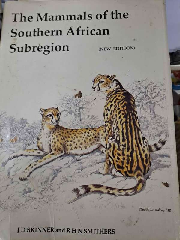 THE MAMMALS OF THE SOUTHERN AFRICAN SUBREGION. By J Skinner & R Smithers
