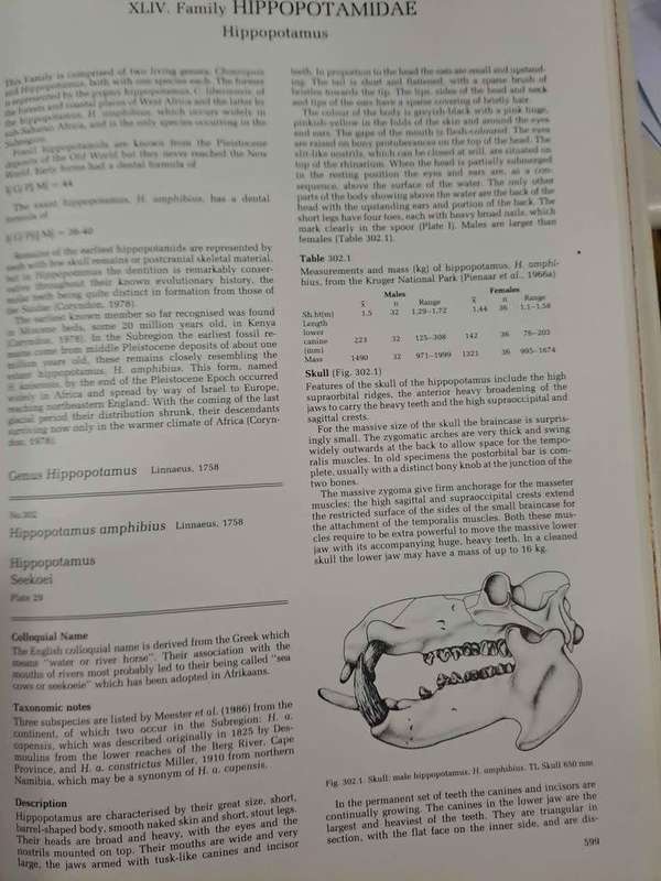 THE MAMMALS OF THE SOUTHERN AFRICAN SUBREGION. By J Skinner & R Smithers