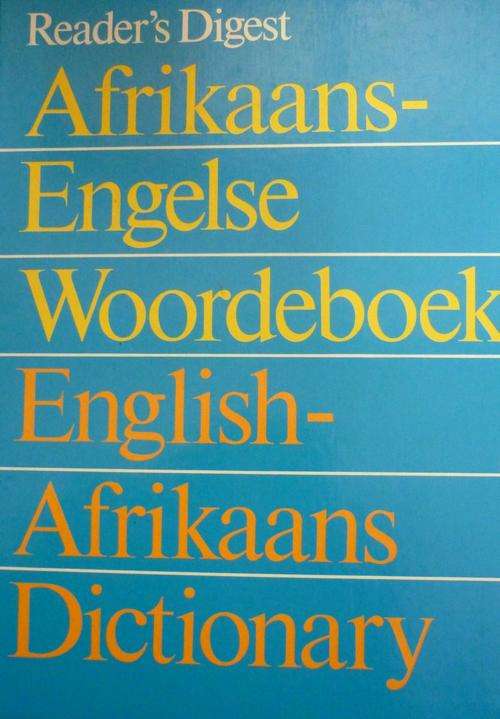 READER'S DIGEST AFRIKAANS-ENGELS WOORDEBOEK  /  ENGLISH AFRIKAANS DICTIONARY