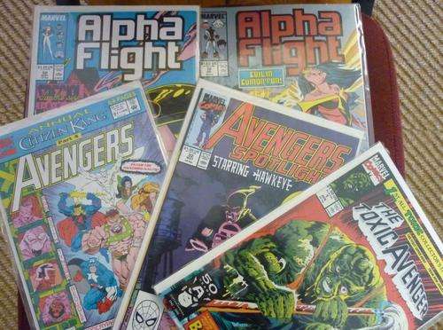 MARVEL COMICS X 5