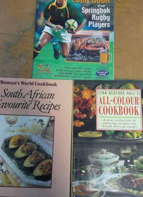 COOKERY BOOKS x 3