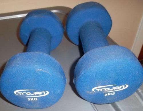 TROJAN S/TOUCH DUMBELLS 2 X 3KG