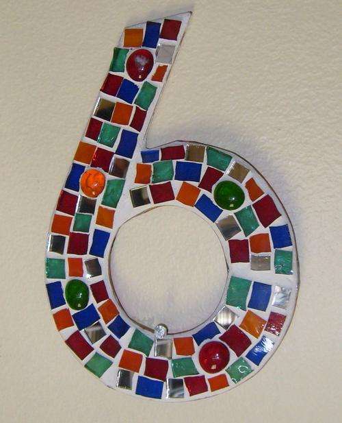 HOUSE NUMBERS - MOSAIC