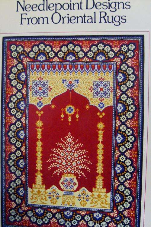 NEEDLEPOINT DESIGNS FROM ORIENTAL RUGS. By Grethe Sorensen