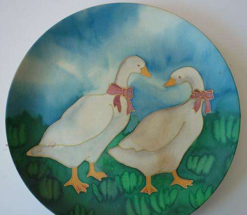 DECORATIVE PLATE - HAND PAINTED
