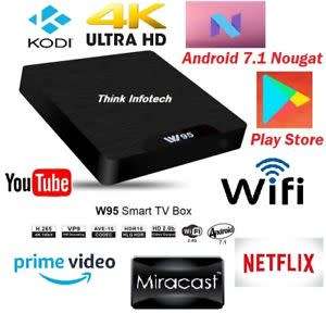W95 Android 7.1 TV Box (2GB & 16GB) ** DSTV Now,Showmax + FREE Wireless Keyboard